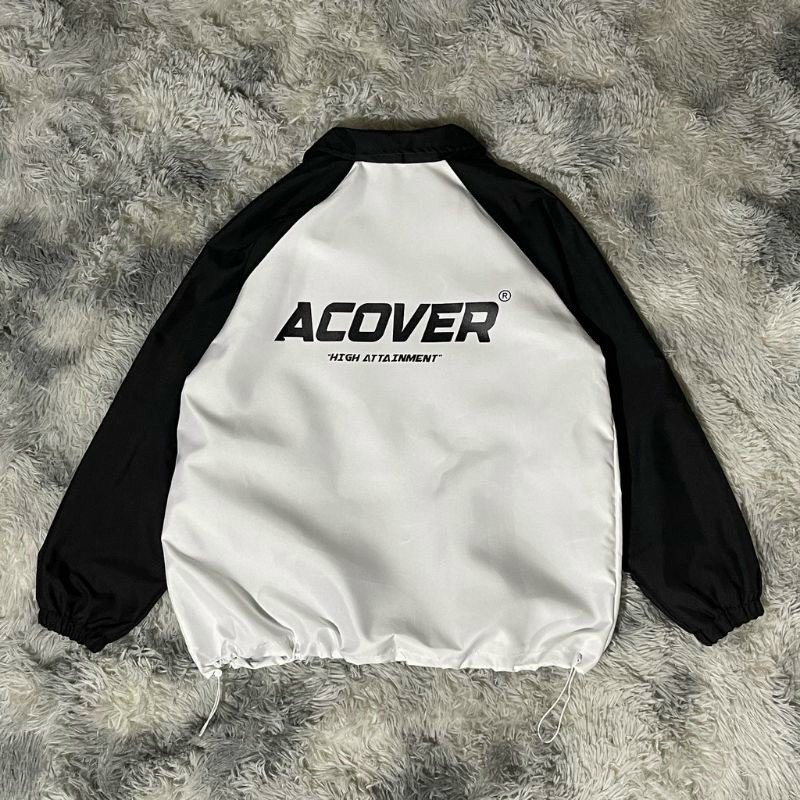 Áo khoác gió nam nữ ACOVER 2 lớp Bassic, Áo bomber chất liệu dù 2 lớp chống nắng chống mưa chất đẹp.