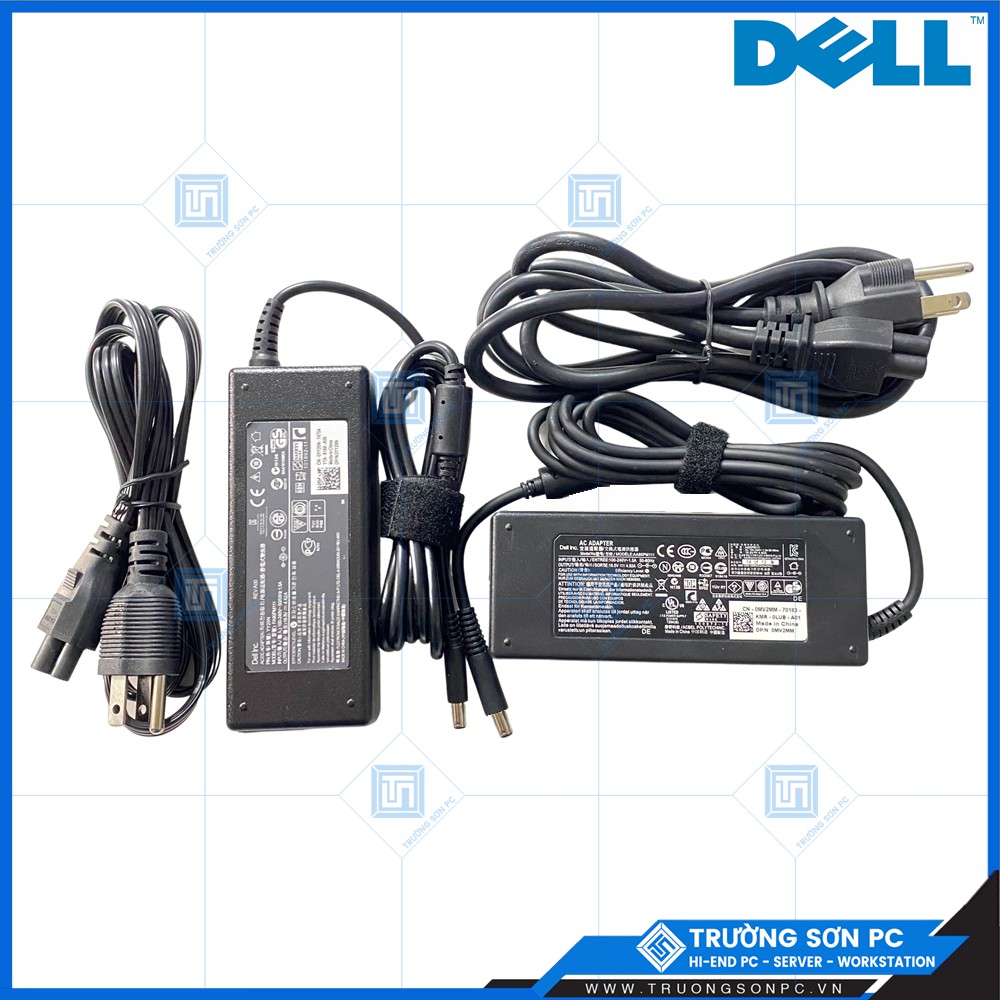 Sạc LAPTOP DELL Chân Kim Nhỏ ZIN Cao Cấp 19.5V – 4.62A 90W Adapter DELL 5568 3558 3458 3559