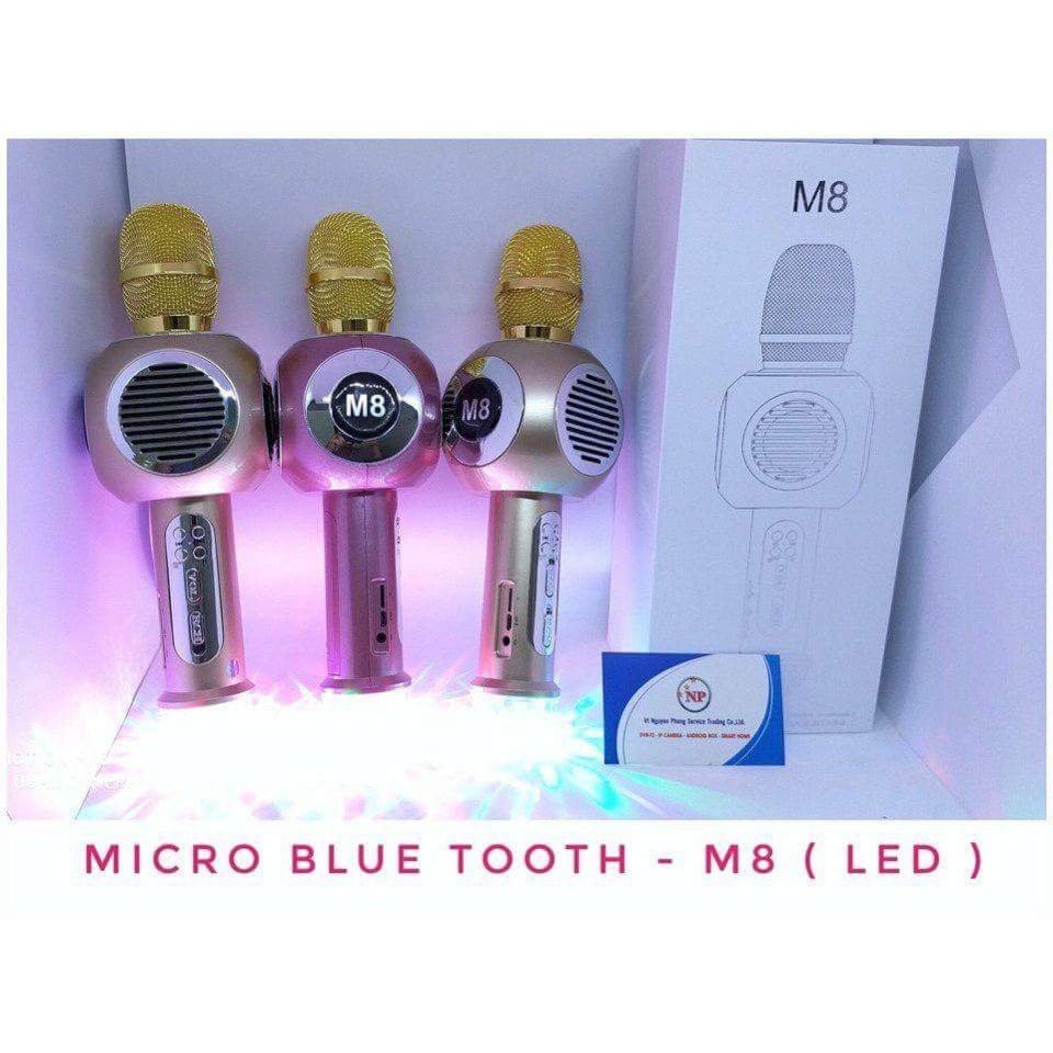 MICRO BLUETOOTH M8- CHÍNH HÃNG- CHẤT LƯỢNG ÂM THANH CỰC ĐỈNH