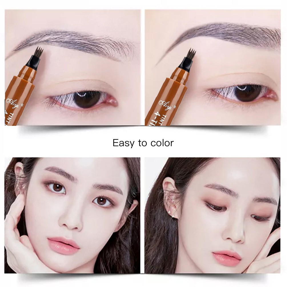 Bút Kẻ Chân Mày 3d 4 Màu Tùy Chọn Cao Cấp | BigBuy360 - bigbuy360.vn