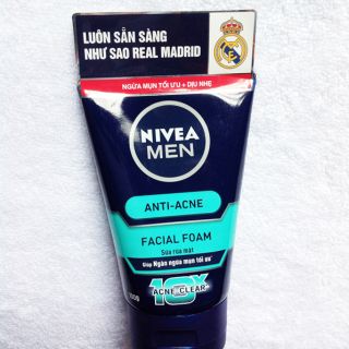 Sửa rửa mặt Nivea Men Anti - Acne