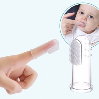 Bàn chải rơ lưỡi silicon cho bé (có hộp)