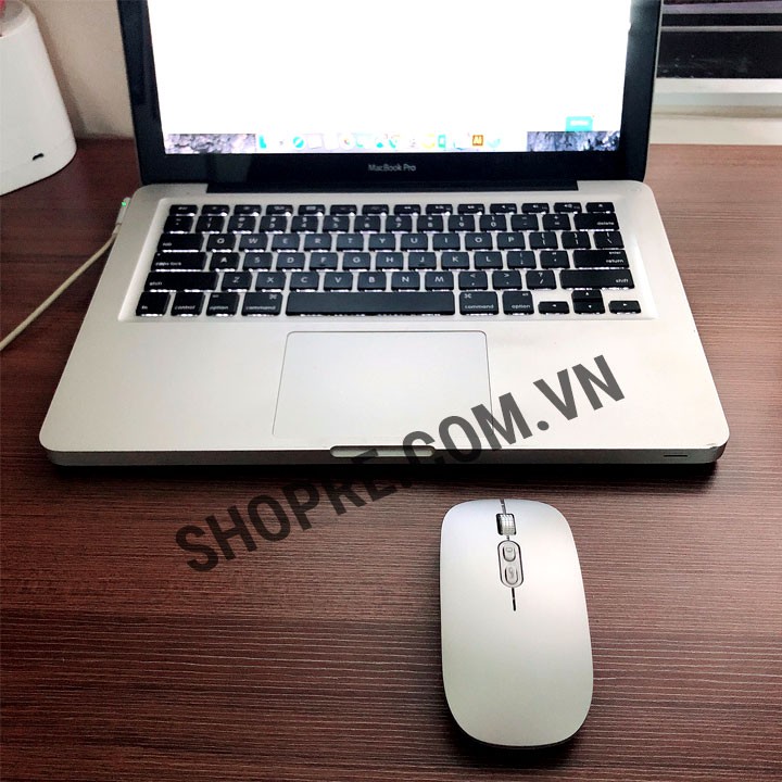 Chuột không dây wireless bluetooth M103 tự sạc cho laptop macbook ipad