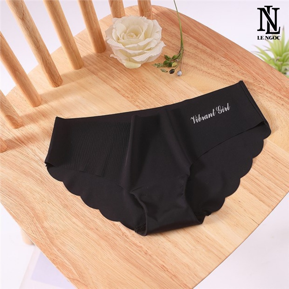 Combo 10 Quần Lót Nữ Đúc Su Viền Sóng Không Đường May Vibrant Girl  NL006