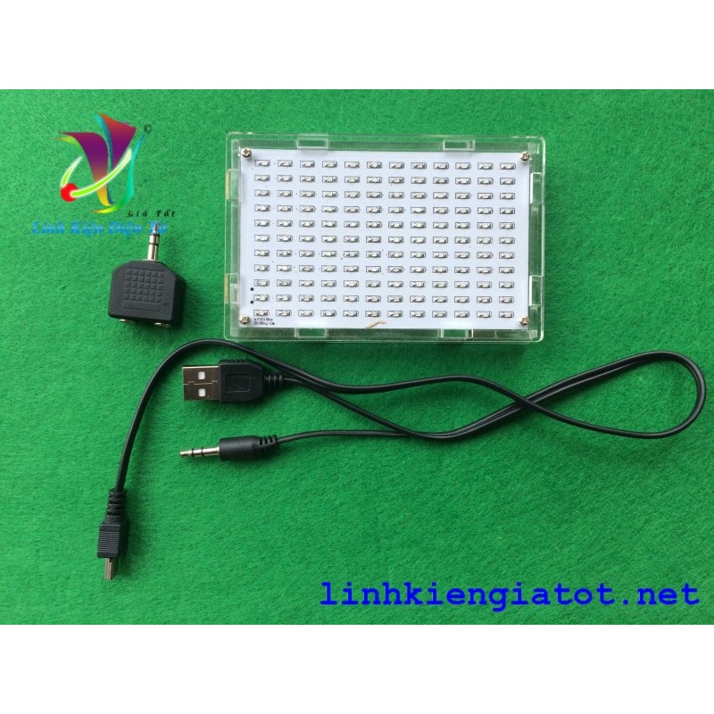 DIY LED Nháy Theo Nhạc 12 Cột Đa Sắc