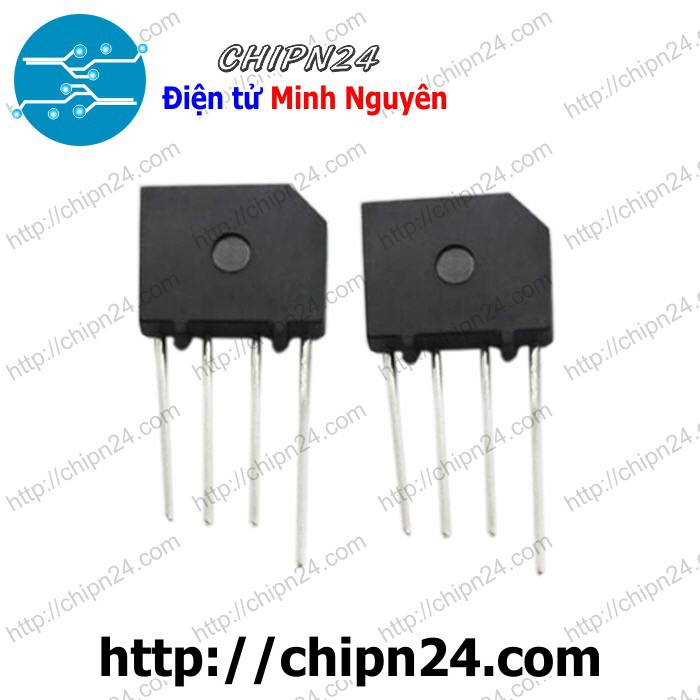 [2 CON] Cầu Diode 5A 700V RS507 (5A dẹt)