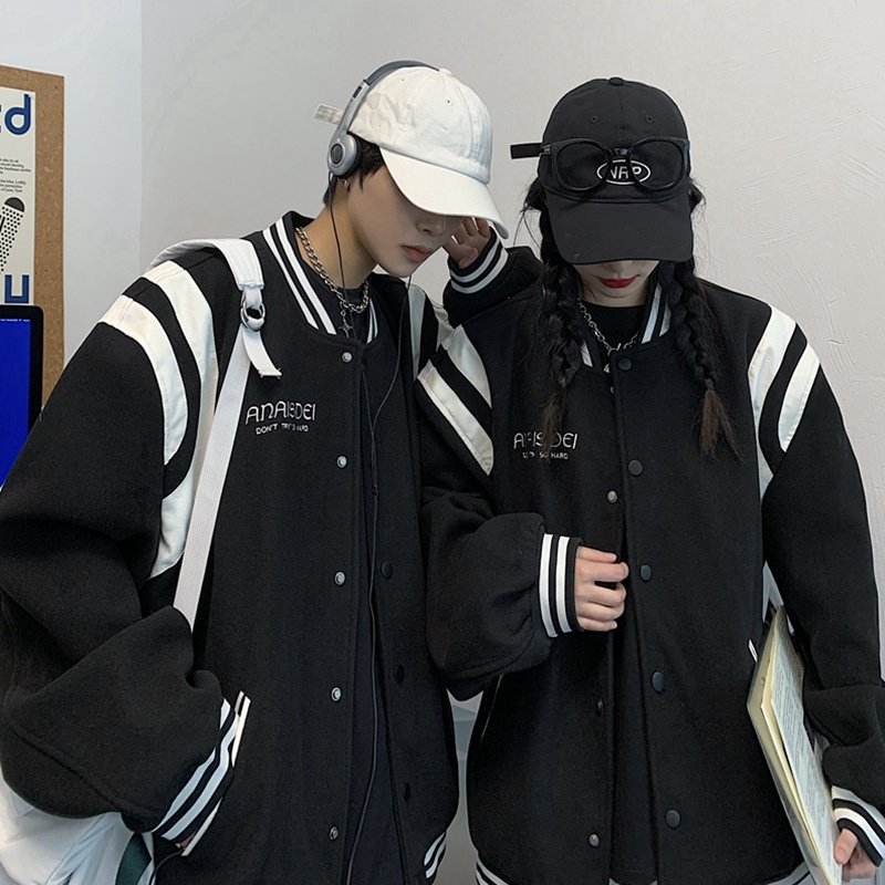 Áo Bomber phong cách Ulzzang Hàn Quốc tay dài cầu vai viền da trắng Givechy cá tính CoolZ C003 | BigBuy360 - bigbuy360.vn