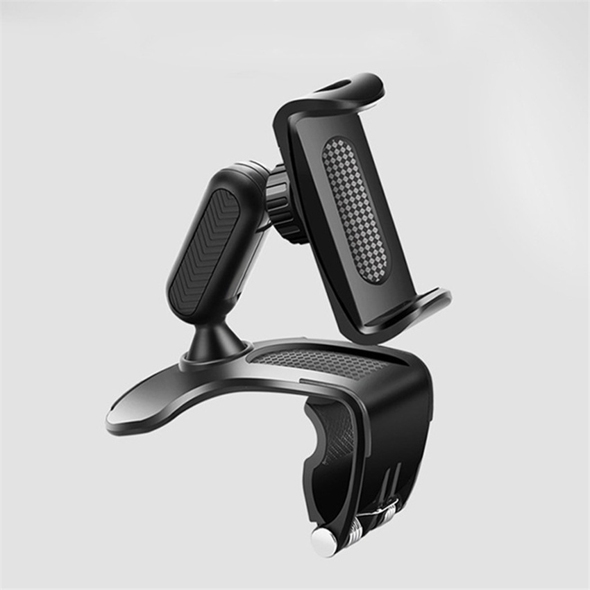 Giá đỡ điện thoại di động Trên Xe Hơi, lắp táp lô ô tô xoay 360 độ, có chỉnh hướng, chống rung lắc - KTL