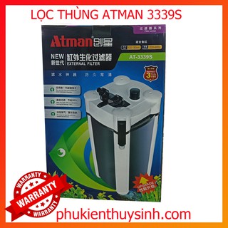 Lọc thùng cao cấp Atman 3339S cho hồ 150-200cm