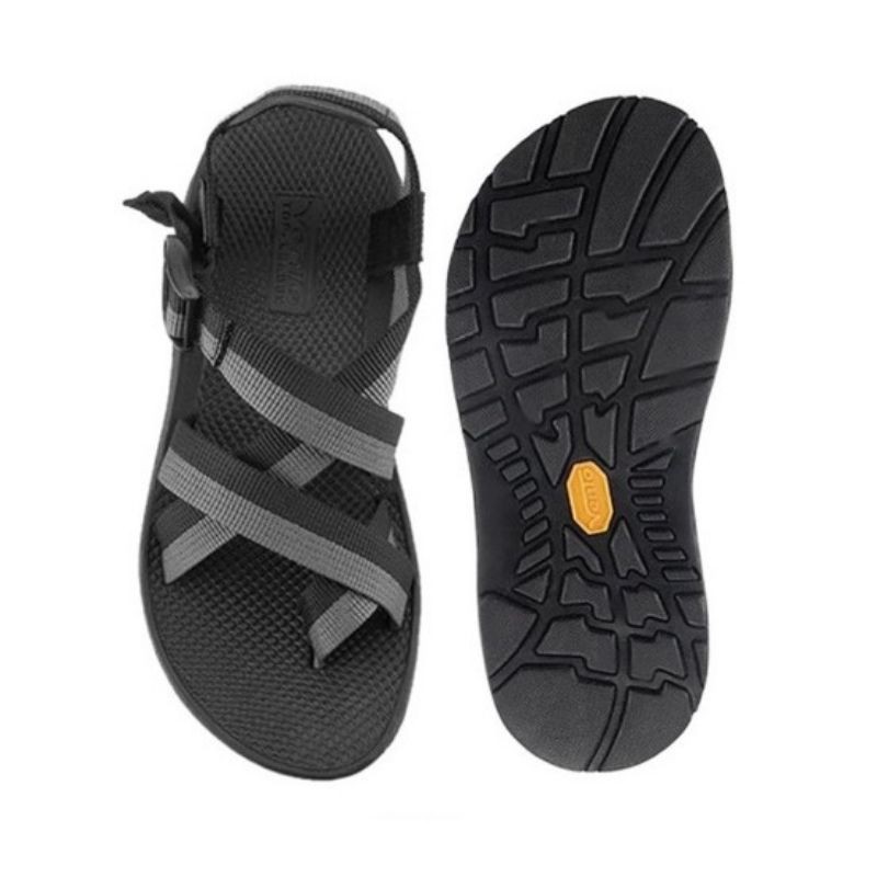 Sandal Vento nữ xỏ ngón NV117 (size 35-38) đen/đen đỏ/đen tro