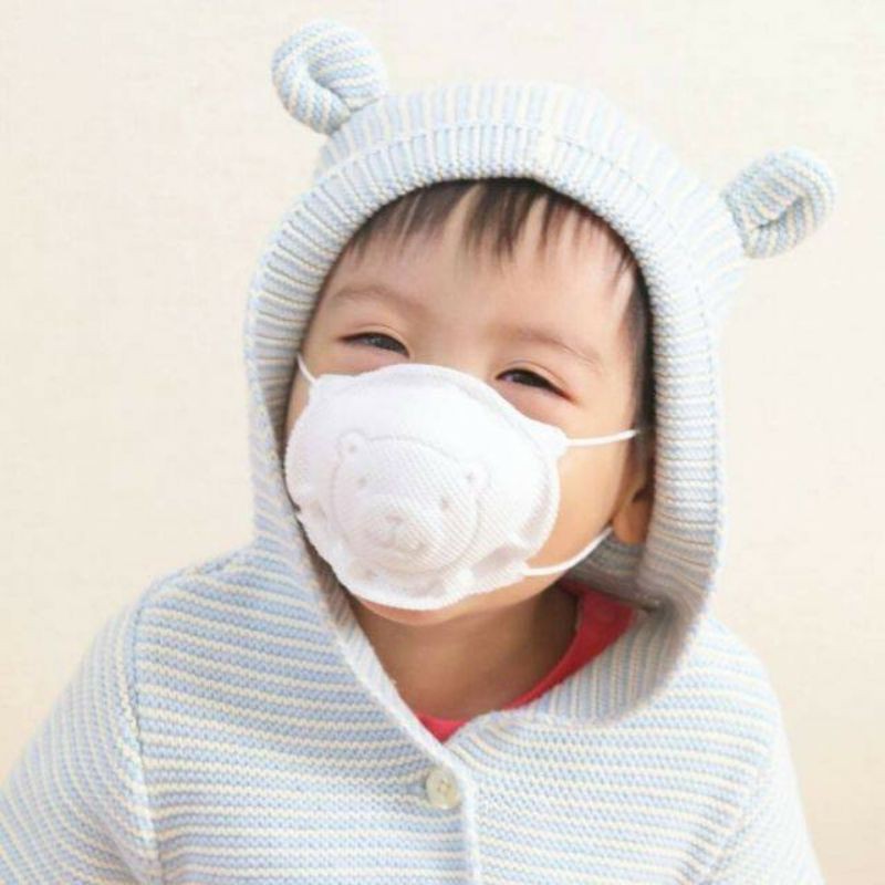 Khẩu trang Pigeon cho bé 1-6 tuổi set 3 cái