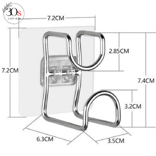 Móc treo thau chậu dán tường