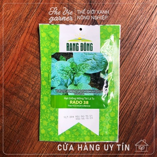 Hạt giống rạng đông - rau mồng tơi - 2 loại