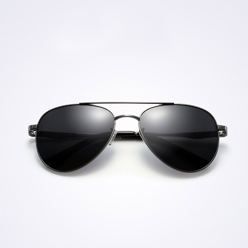 Fashion Polarized Sunglasses for Men,Metal Frame Sports UV Protection Mens Sunglasses