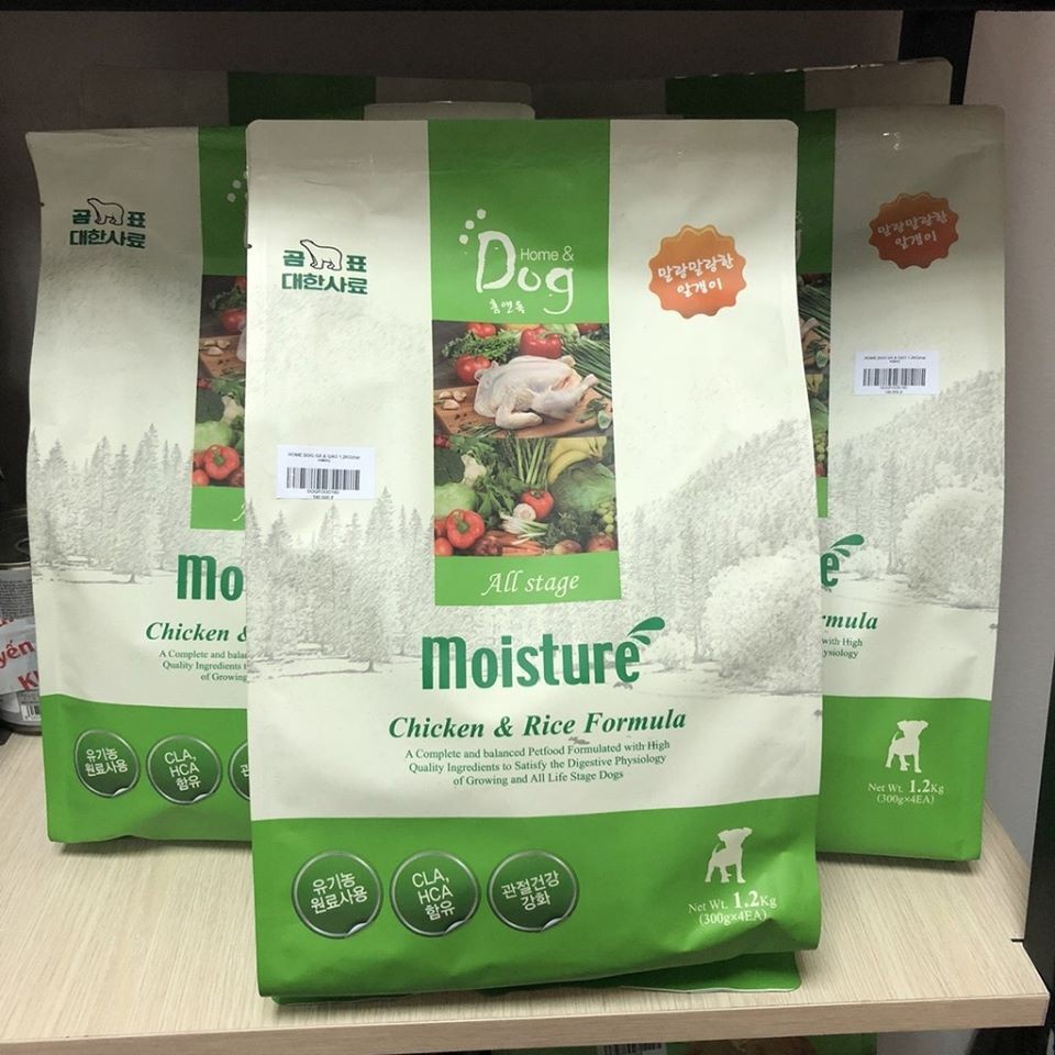 THỨC ĂN HẠT MỀM CHO CHÓ HOME &amp; DOG MOISTURE