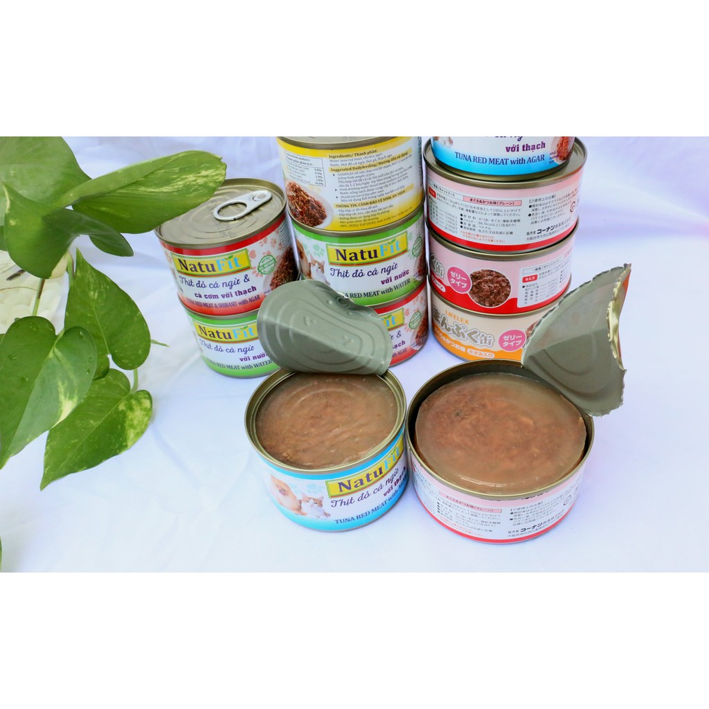 Pate mèo mọi lứa tuổi NatuFit 160g Nhật cho mèo kén ăn  thiếu dưỡng chất - Jpet shop