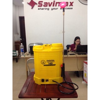 Bình xịt điện 16l đeo vai