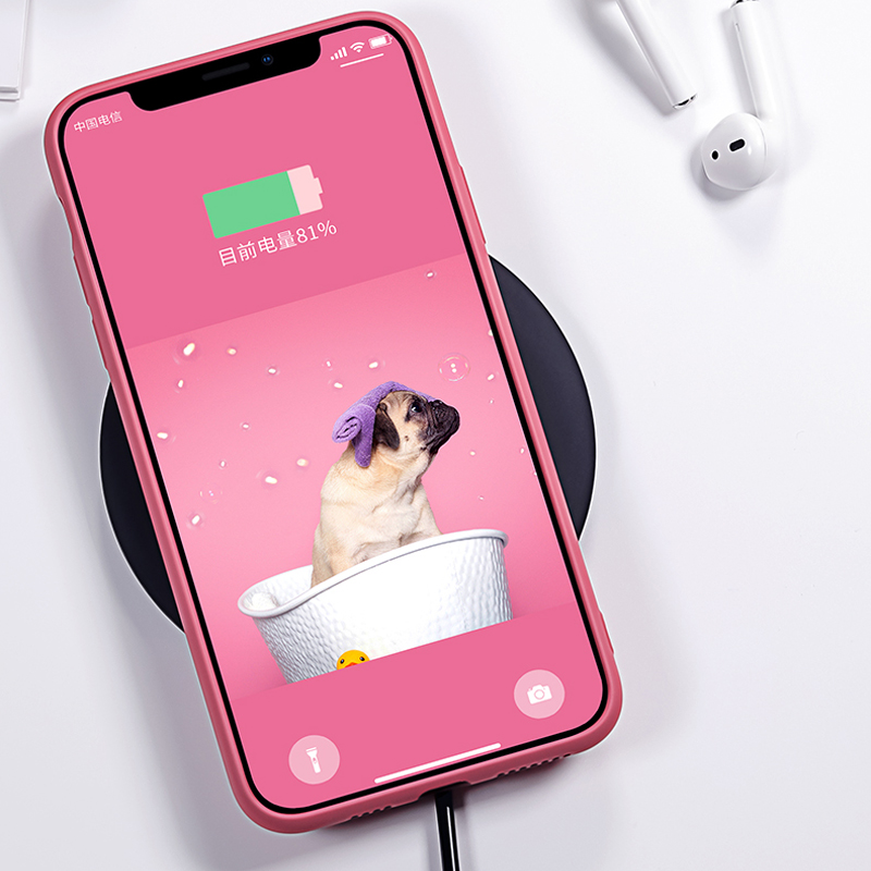 Ốp điện thoại kính silicone lỏng cứng 9H chống sốc bảo vệ camera cho IPhone 11 Pro Max 6 6s 7 8 Plus | BigBuy360 - bigbuy360.vn