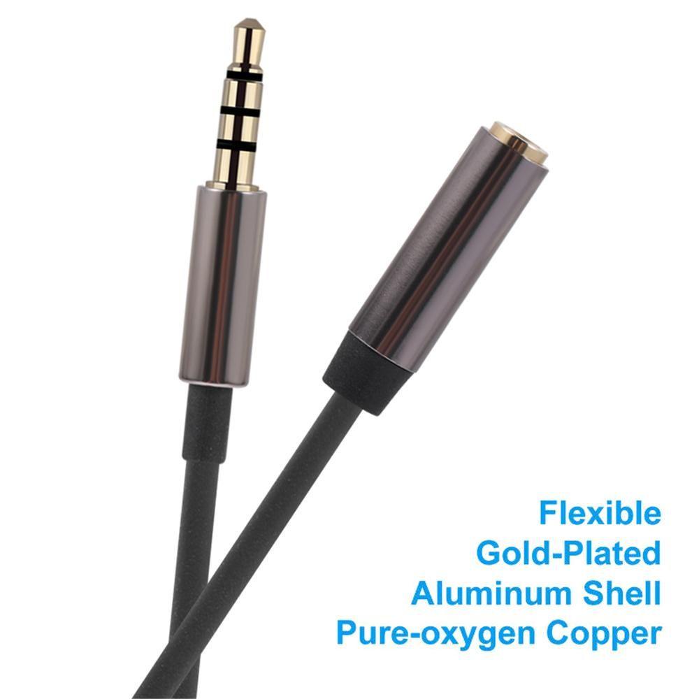 JONYE Cáp Âm Thanh Nối Dài Jack 3.5mm Mạ Vàng