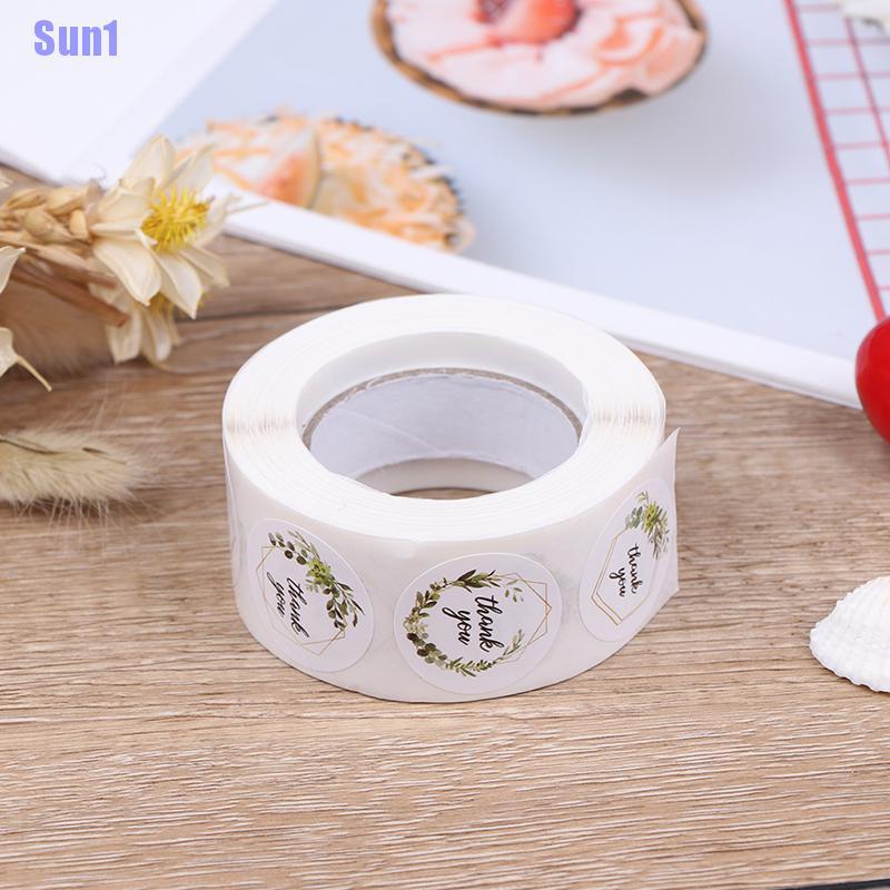 Cuộn 500 Miếng Dán Chữ Thank You Trang Trí