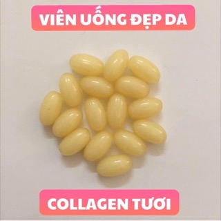 Viên uống đẹp da collagen tươi