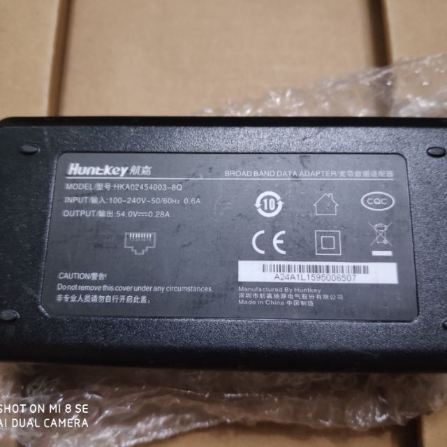 Bộ chuyển đổi Adapter POE cung cấp năng lượng cho thiết bị mạng Unifi, Aruba, Cisco...