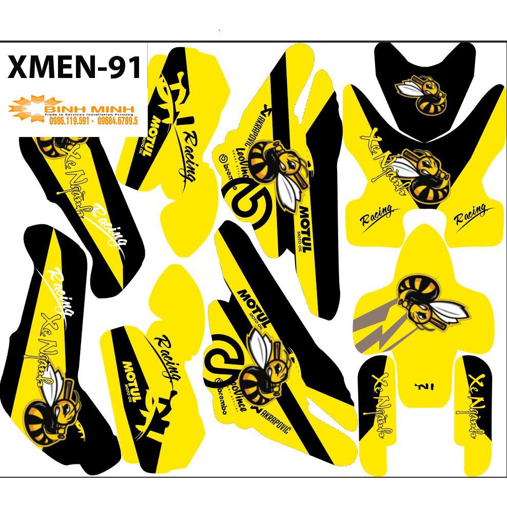 Tem trum xe dien Xmen 91