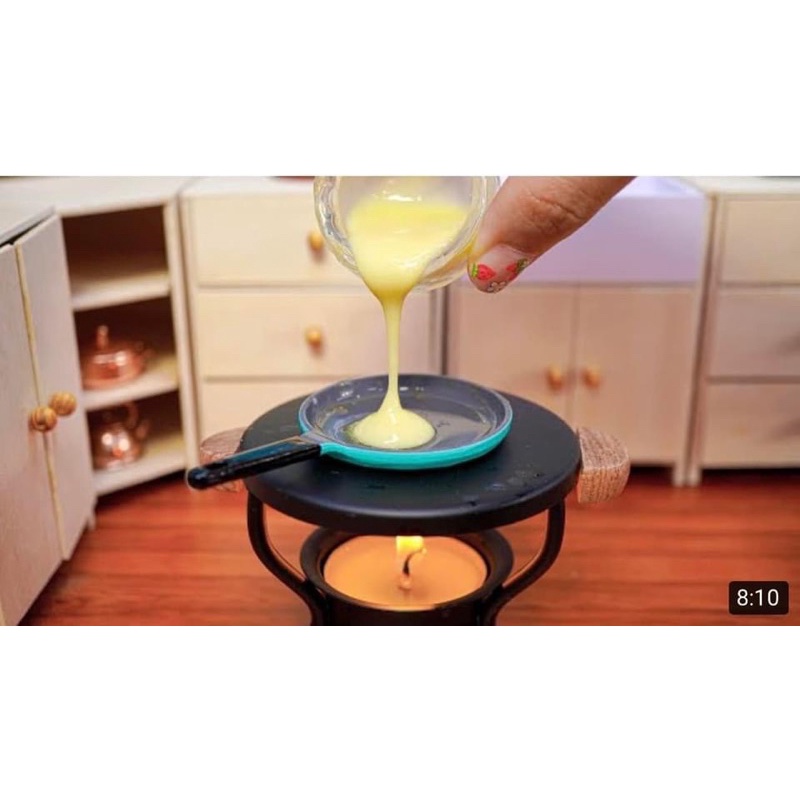 Bếp mini bếp sắt Bếp nấu ăn mini 3 chân - Bếp nến mini các loại