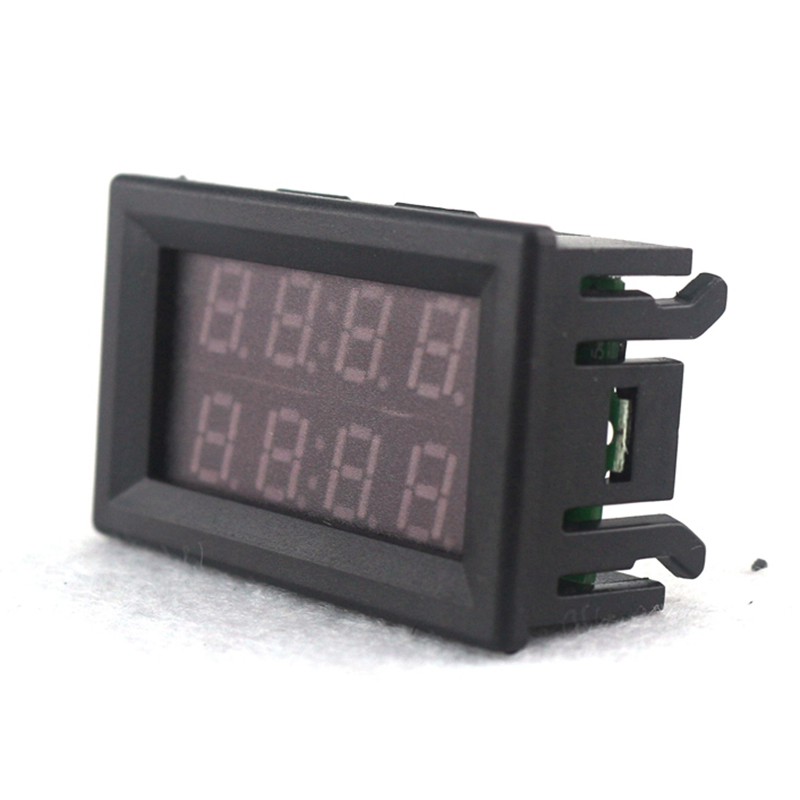 Vôn Kế Kỹ Thuật Số 4 Bit DC 0-200V 10A 50A 100A 0.56&quot; Inch