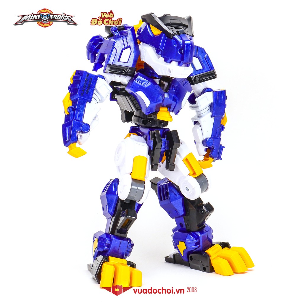 Lực Lượng Nhí 🛡 MINI FORCE 2 🛡 Siêu Robot khổng lồ Tyranno  - Phiên bản Tarbo Cơn lốc 🦸‍♂️