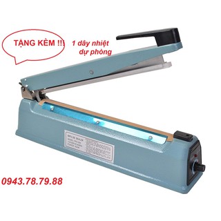 Máy hàn miệng túi PFS 30cm vỏ sắt | Máy Ép Miệng Túi 300 Vỏ Sắt| máy ép màng co 30cm