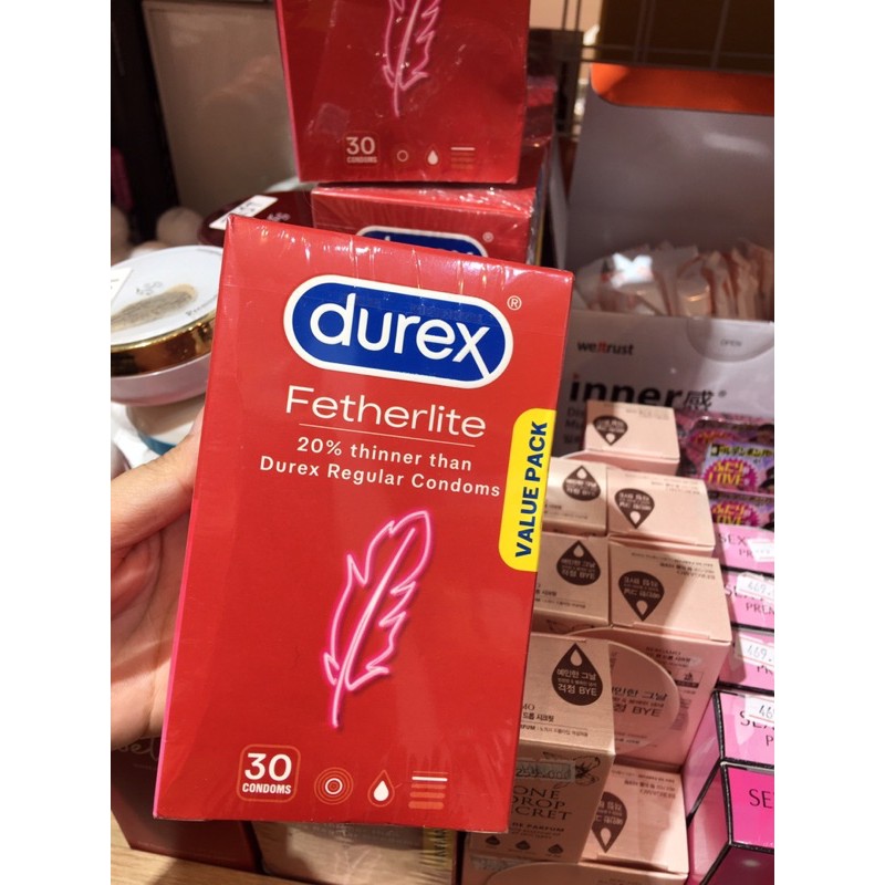 Hộp đựng Durex Fetherlite 30 cái