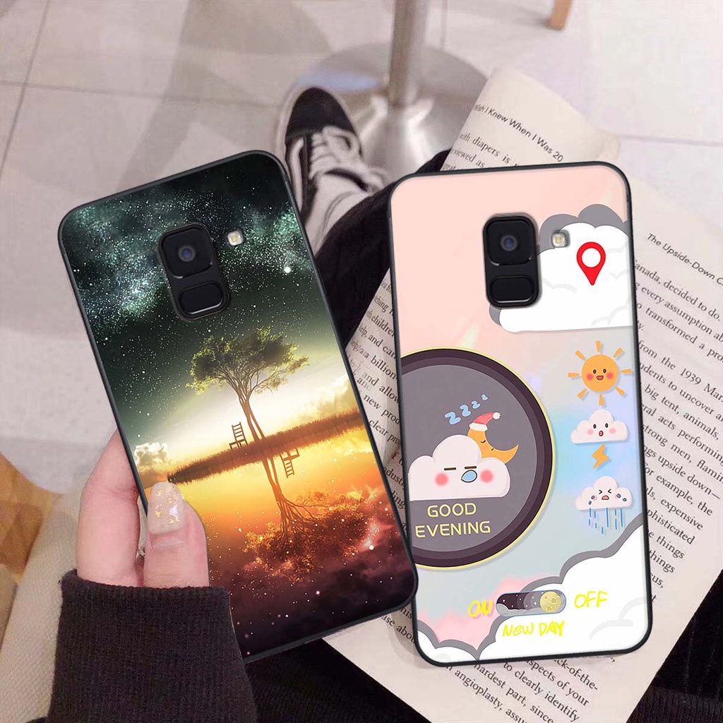 Ốp Samsung A8 2018 / A8 Plus / A8+ in hình phong cảnh đẹp độc lạ siêu nét siêu xinh