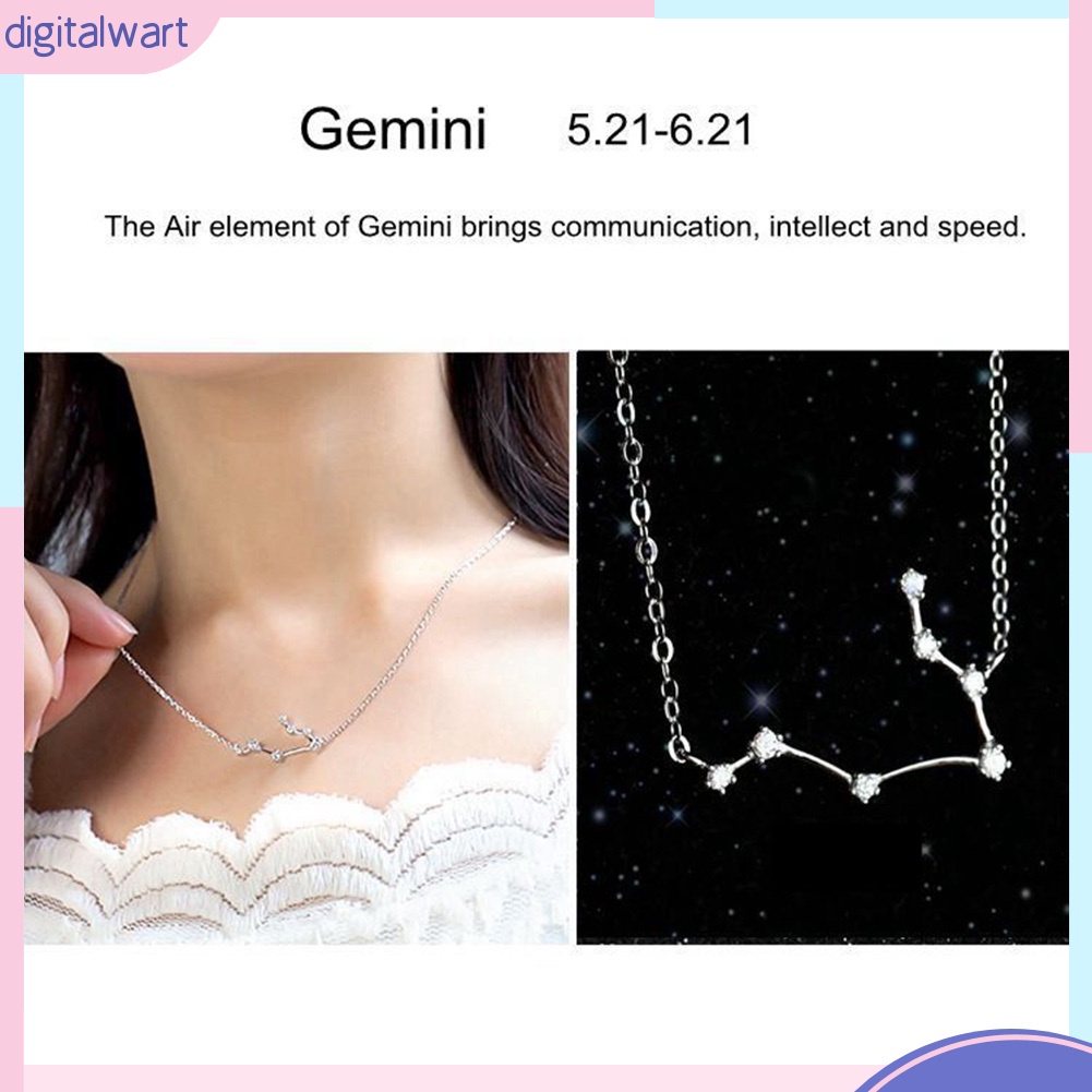 Dây Chuyền Mặt Chòm Sao Thiên Văn Đính Đá Thời Trang