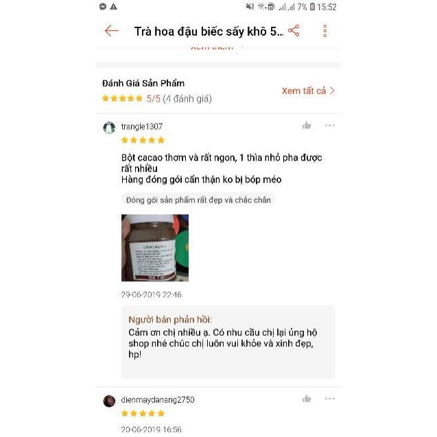 500g Bột Cacao nguyên chất 100% loại 1 thơm ngon nhất - Healthy