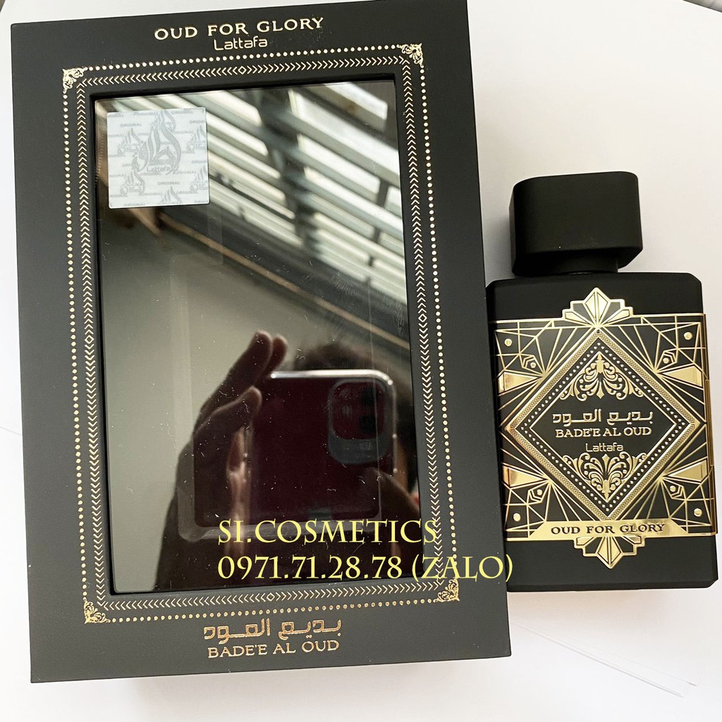 Nước hoa Dubai LATTAFA BADE'E AL OUD OUD FOR GLORY và AMETHYST 100ml