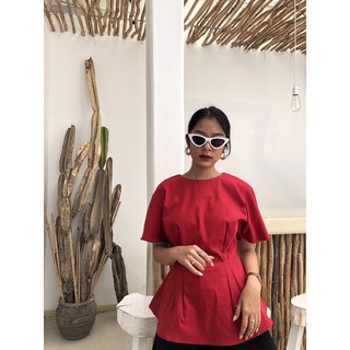 [AT MODA DE LITA] Áo Cánh Dơi Nhấn Eo.