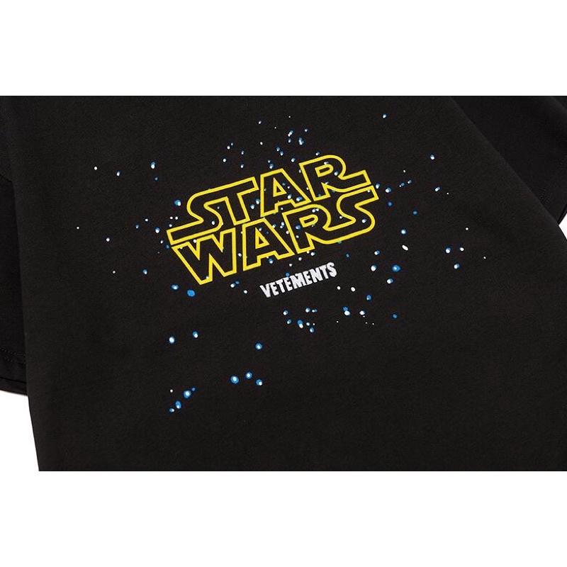 Áo Vetements X star wars logo Tshirts