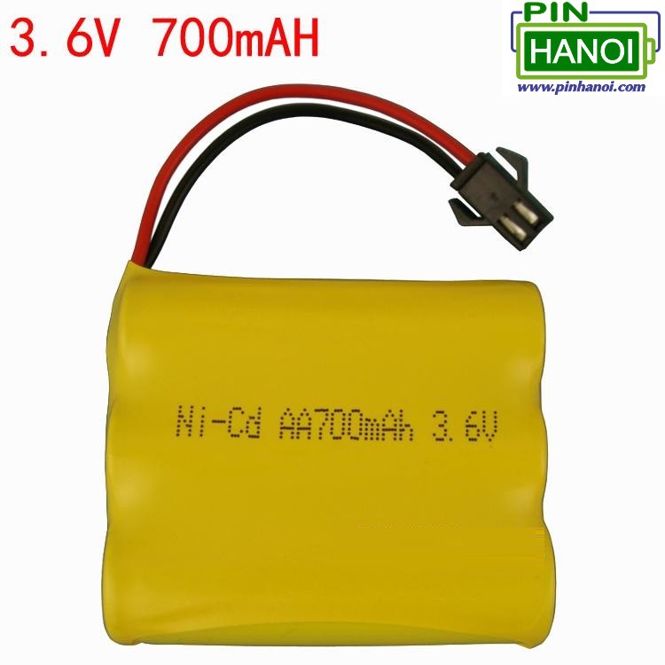 Pin sạc SM 3 viên AA 3.6V 700mAh