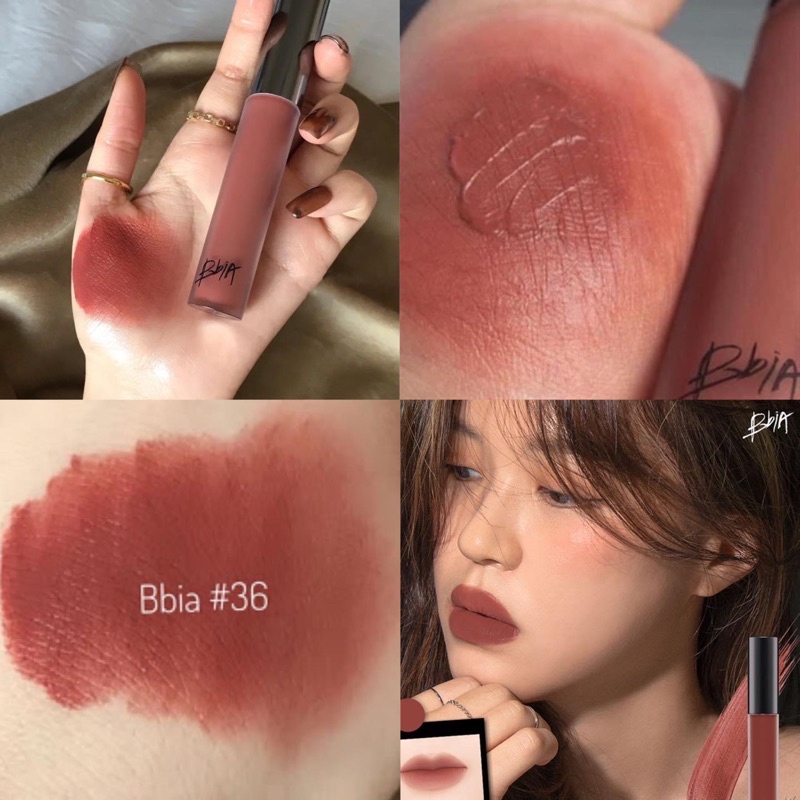 Son Kem Lì BBIA Last Velvet Lip Tint Version 8 (BBIA 35BBIA 36BBIA 38)