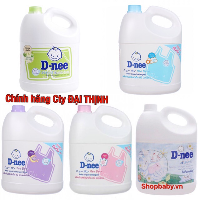 Nước Giặt Xả Dnee Thái Lan can 3L date mới nhất - Shop Chuyên Sỉ