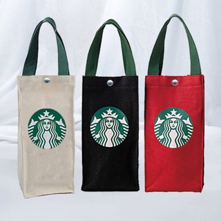 Túi đựng ly giữ nhiệt bình giữ nhiệt in logo Starbucks.