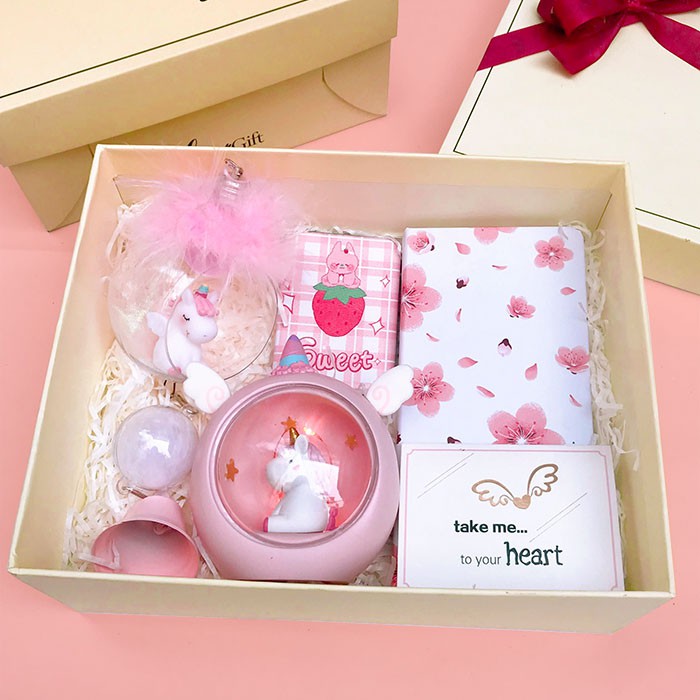 Bộ hộp quà tặng dễ thương So Dreamy Luv95 kèm túi đựng quà tặng bạn gái