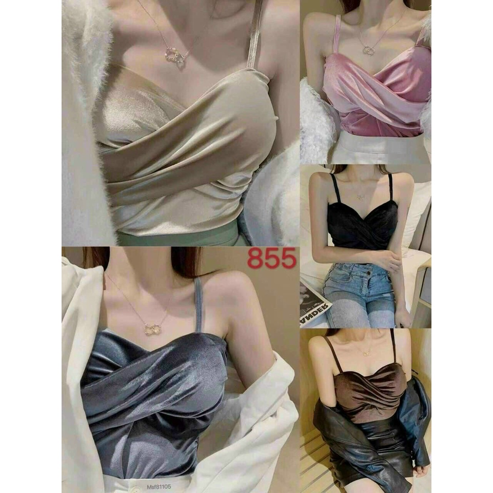 Áo bara hai dây nhung