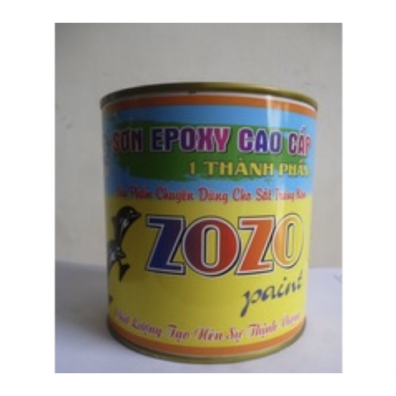 SƠN EPOXY 1 THÀNH PHẦN / SƠN DẦU ZOZO LON 1kg