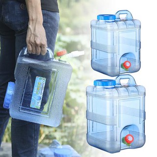 Thùng nước khoáng nguyên chất 15l/20l có vòi tiện dụng