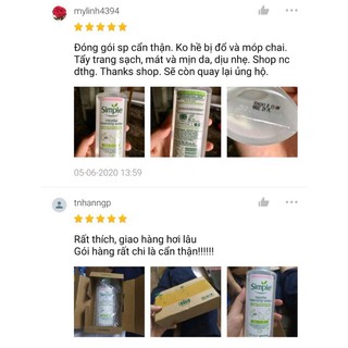 Nước Tẩy Trang Simple