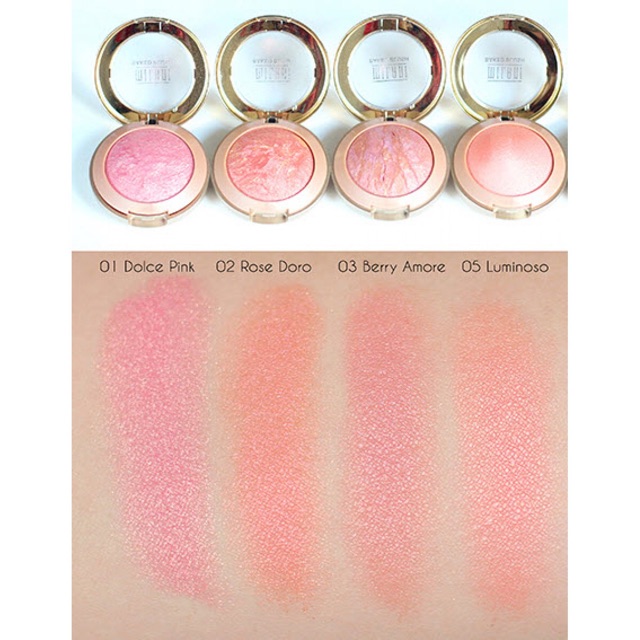 [MẪU MỚI 2020 ] MÁ HỒNG MILANI BAKED BLUSH