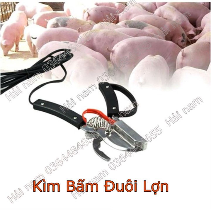 [Mã 159FMCGSALE giảm 8% đơn 500K] Kìm Bấm Đuôi Heo- Kìm Cắt Đuôi Lợn Bằng Điện