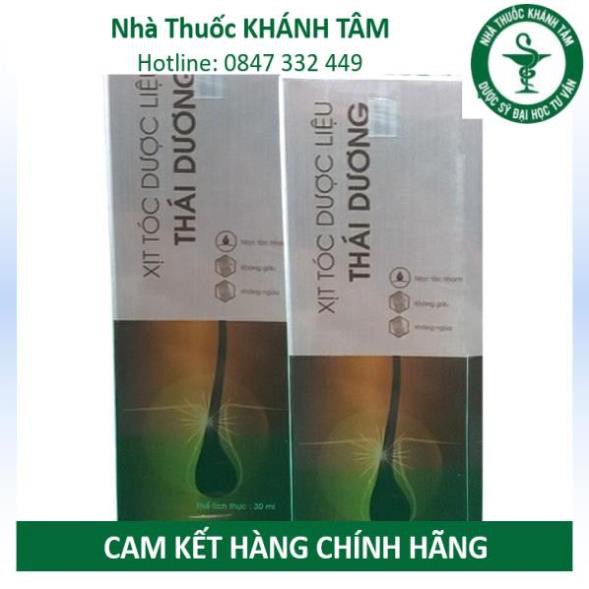 ! Xịt tóc dược liệu Thái Dương ! !